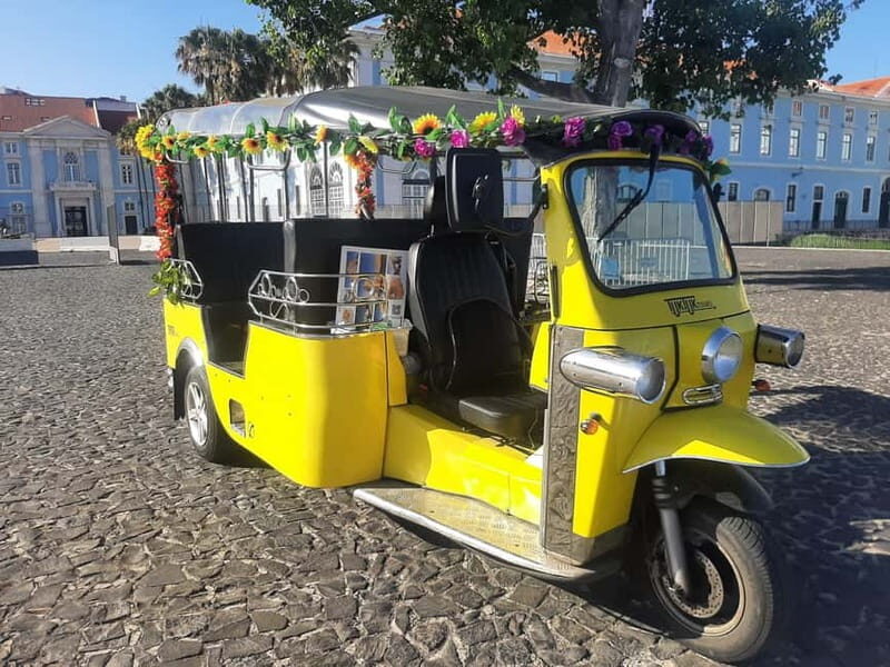 City tour, old downtown sightseeing in Lisbon, - Exploring Lisbon in a Tuk-Tuk: A Unique and Practical Approach