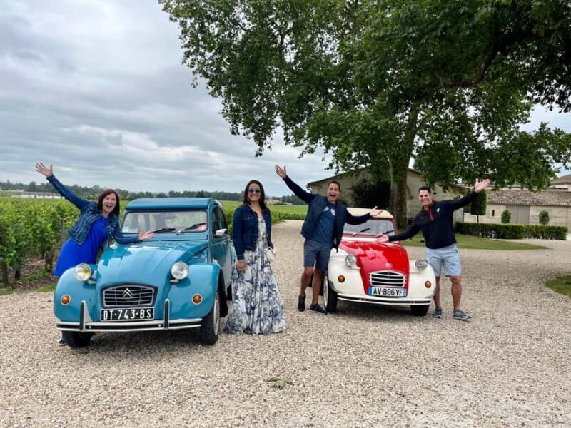 Classic Car private tour : Half day Pomerol & Saint-Émilion - The Sum Up