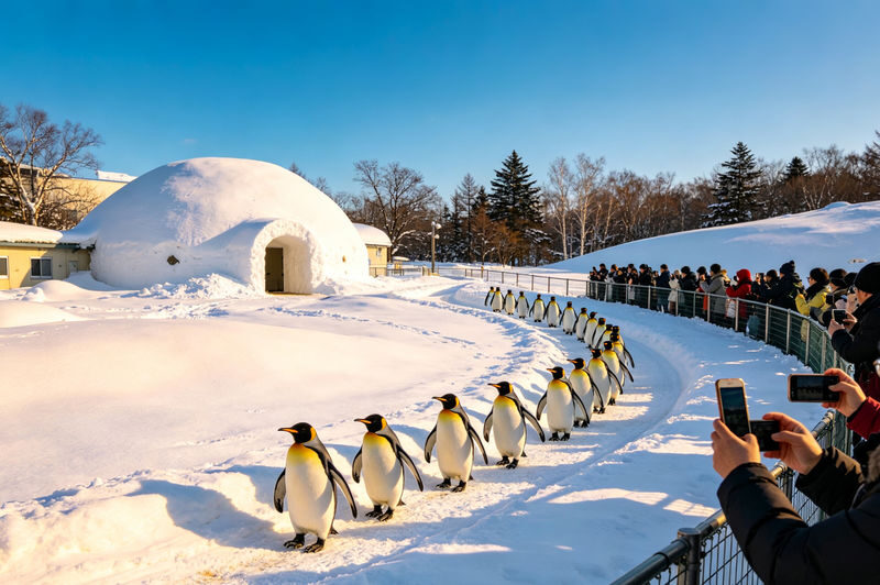 Classic Hokkaido Asahikawa & Biei Photo Spot Day Tour: Asahiyama Zoo & Shirahige Waterfall & Shirogane Blue Pond & Biei - The highlights at a glance