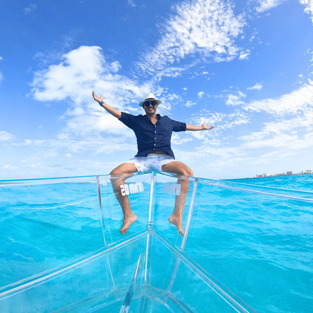 Clear Boat Tour from Isla Mujeres - Clear Boat Tour from Isla Mujeres