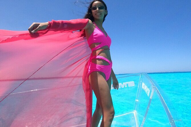 Clear Boat tour in Cancun, 1:30 hours perfect for pictures! - A Detailed Look at What to Expect
