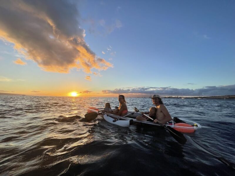 Clear Bottom Glassy Kayak Rental | Safe and Stable Kayaks - A Detailed Look at the Clear Bottom Glassy Kayak Experience in Maui