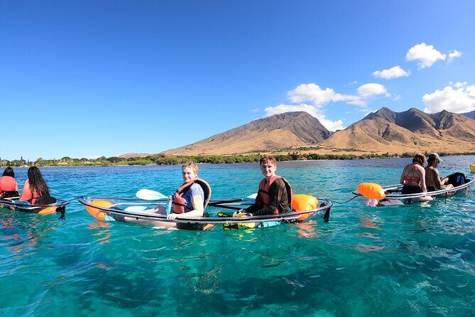 Clear Bottom Kayak and Snorkel Tour at Turtle Town, Makena - Key Points