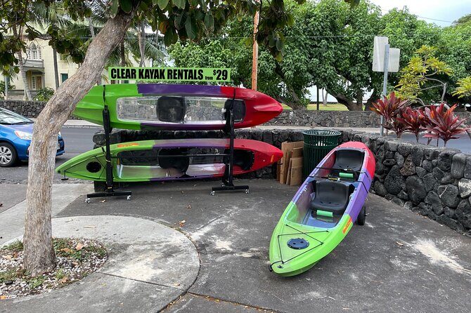 Clear Bottom Kayak Rentals in Kailua-Kona - Key Points