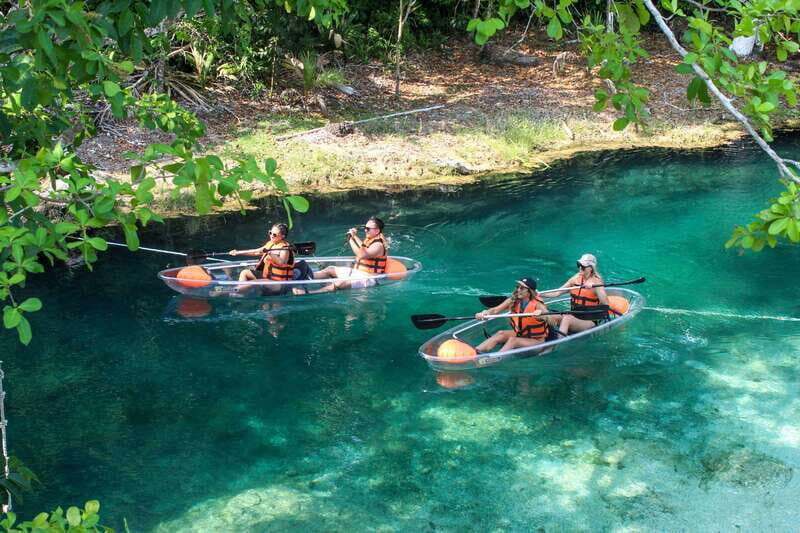 Clear Kayak at Bacalar Lagoon - Exploring Bacalar Lagoon by Clear Kayak