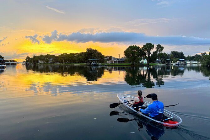 Clear Kayak Three Sisters Springs Sunset and Glow Tour - Discovering the Crystal River: A Clear Kayak Adventure at Sunset and Night Glow