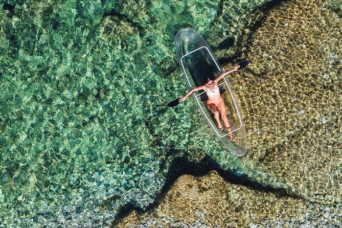 Clear Kayak Tour to Canyon, Island Cliffs & small Cave - A Fresh Perspective on Pula: The Clear Kayak Tour Experience