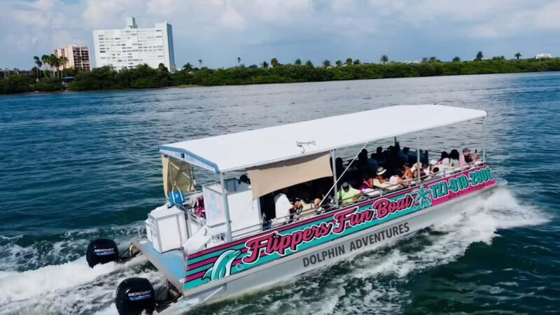 Clearwater Beach: Dolphin Excursion - Flippers Fun Boat - Starting Point and Duration