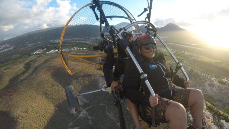 COAST: Fly over the coasts of Tenerife by Paratrike! (20min) - Key Points