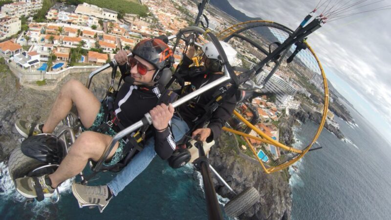 COAST: Fly over the coasts of Tenerife by Paratrike! (20min) - FAQ