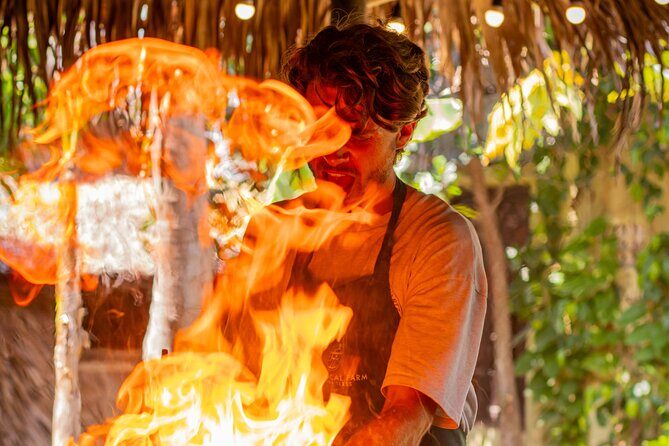 Coco Farm Cooking Class with market tour and basket boat - Key Points