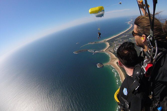 Coffs Harbour Ground Rush or Max Freefall Tandem Skydive on the Beach - Skydiving over Coffs Harbour: A Thrilling Take on Australia’s Coastal Beauty