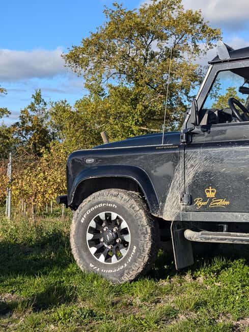 Cognac 4x4 getaway in the vineyards and visit/tasting at a winemaker's estate - Key Points