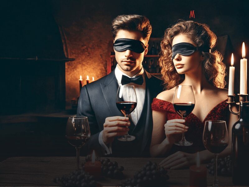 Cologne: Black wine tasting with secret station - Haus der Manufakturen - Who Will Love This?