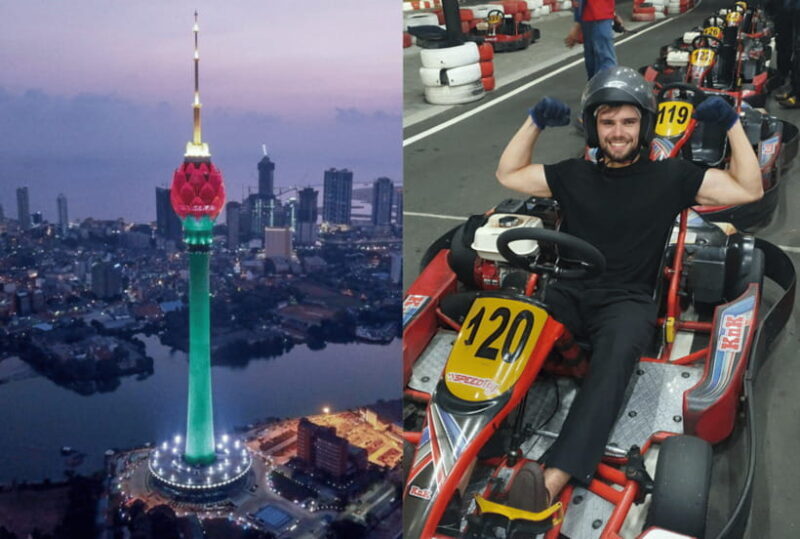 Colombo: Go-Karting and Lotus Tower Dinner with Hotel Pickup - Frequently Asked Questions