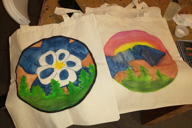 Colorado Inspired Inktense Painted Stocking or Tote Bag Class - Final Thoughts