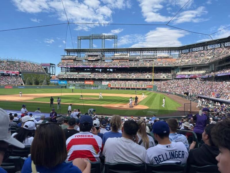 Colorado Rockies Baseball Game Rooftop Experience Ticket - Enjoy a Rockies Game with a Rooftop View in Denver
