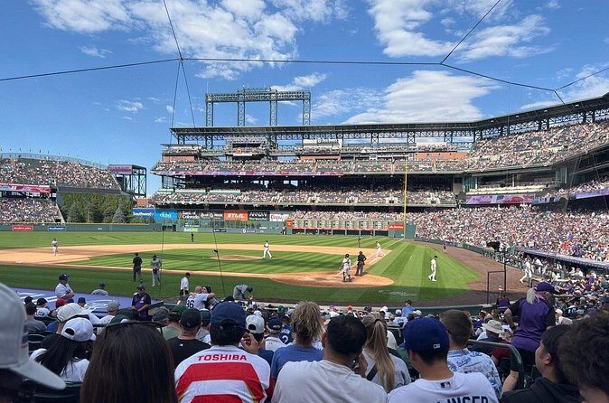 Colorado Rockies Baseball Game Ticket at Coors Field - Summary