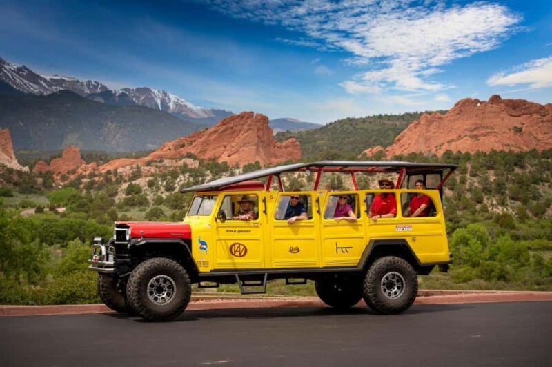 Colorado Springs: Garden of the Gods and Foothills Jeep Tour - Colorado Springs: Garden of the Gods and Foothills Jeep Tour