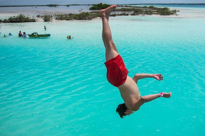 Colorful BACALAR. Incredible Pontoon Tour in one day from Cancun or Riviera Maya - What’s Included and What’s Not