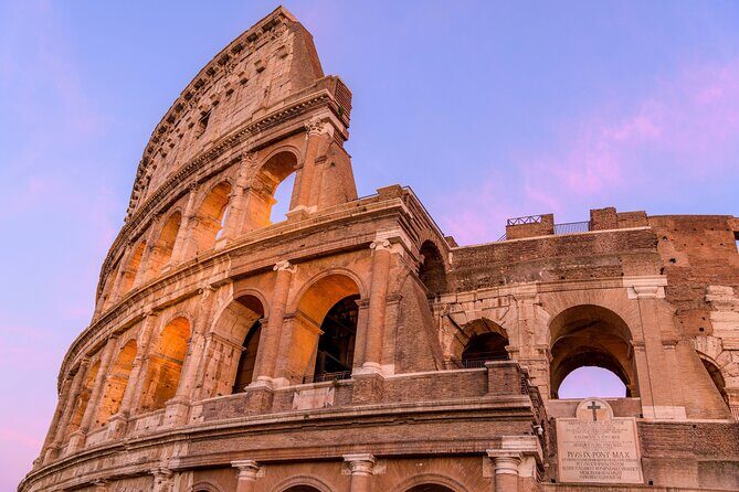 Colosseum by Evening Guided Tour with Arena Floor Access - Key Points