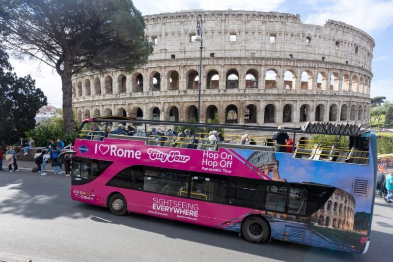 Colosseum Escorted Entrance Combo Pass with Open Bus - Exploring the Details of the Tour