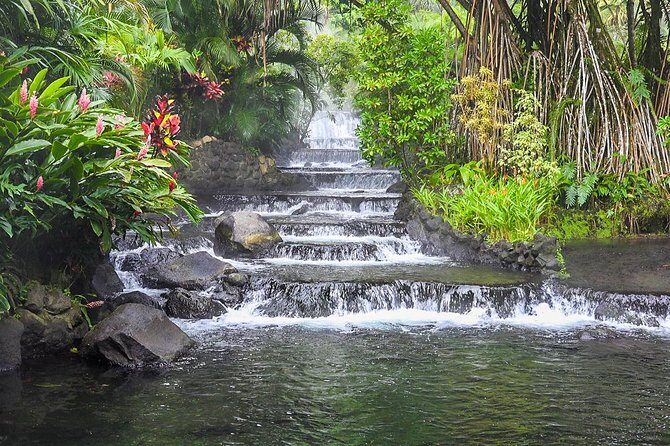 Combination Hanging Bridges, Waterfall, Volcano Hike & Hot Spring - An Adventure-Packed Day in La Fortuna: Hanging Bridges, Waterfall, Volcano Hike & Hot Springs