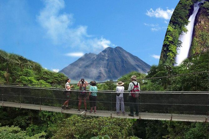 Combined Tour (Hanging Bridges, La Fortuna Waterfall, Arenal Volcano) - Key Points