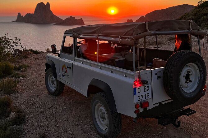 Combo : Boat, 4x4, hiking in Es Vedra for sunset - A Deep Dive into the Ibiza Combo Tour