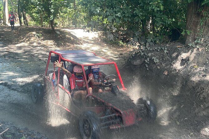 Combo Buggy and waterfall of Damajagua Adventure Puerto Plata - A Deep Dive Into Puerto Plata’s Combo Adventure