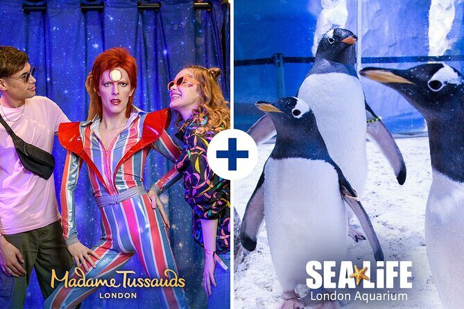 Combo Ticket: Madame Tussauds & SEA LIFE London Aquarium - The Sum Up