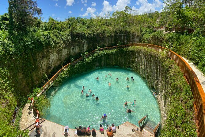 COMBO: Zip Line, Cenote Blue Lagoon, Jungle River &Waterfall Pool - An Exciting Day in the Dominican Republic: Zip Line, Cenote, Jungle River & Waterfall Pool