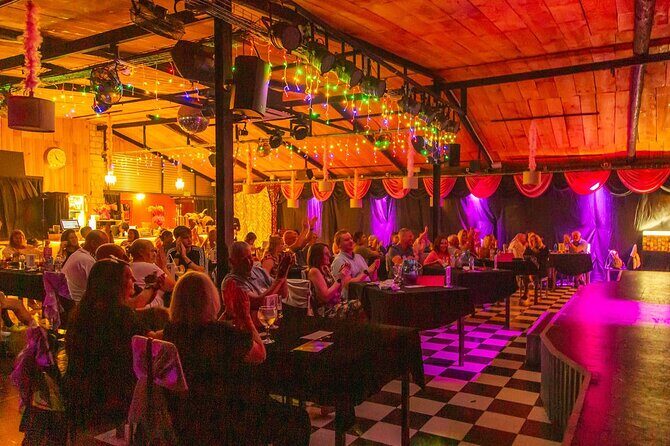 Comedy Drag Show Music Hall Tavern with Dinner - Detailed Breakdown of the Itinerary