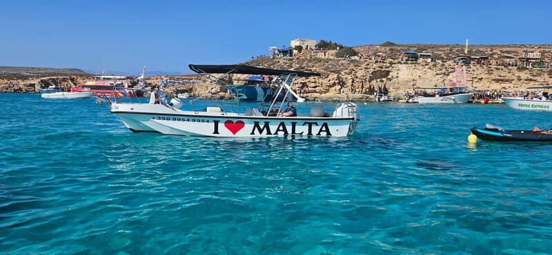 comino and blue lagoon private boat - Detailed Breakdown of the Itinerary