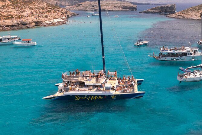 Comino Blue Lagoon Prime Catamaran Tour with All Inclusive - Malta’s Blue Lagoon and Scenic Bays by Catamaran: An In-Depth Review