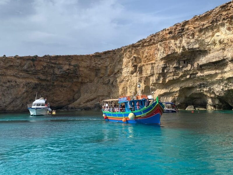 Comino: private charter to Crystal & Blue lagoon & Caves - The Itinerary: Highlights and What to Expect
