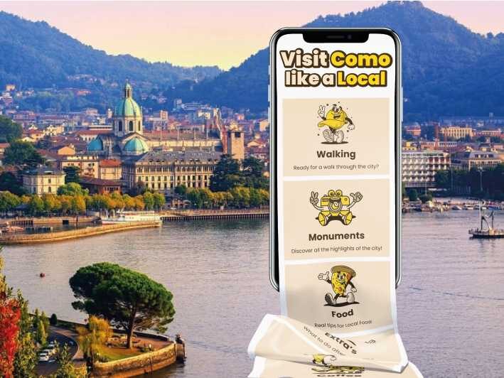 Como: Digital Audioguide made with a Local for your Tour - Key Points