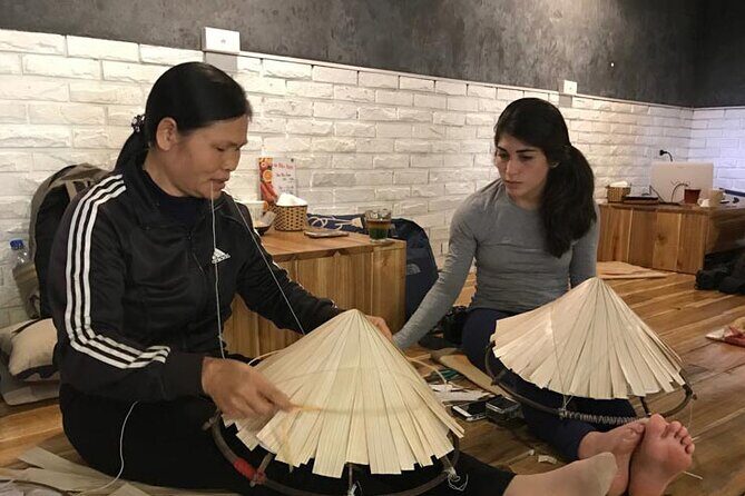 Conical Hat Workshop - Discover the Art of Making a Vietnamese Conical Hat in Hanoi