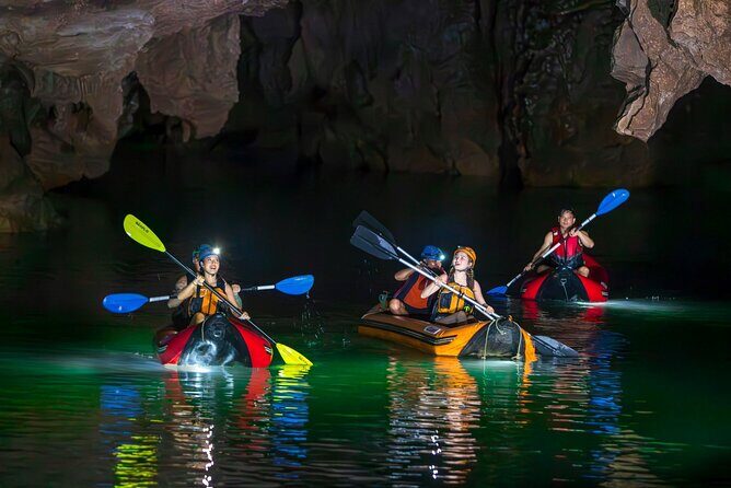 Conquer of Phong Nha Cave 4,5 km by kayaking Group Tour - Detailed Breakdown of the Conquer of Phong Nha Cave Tour