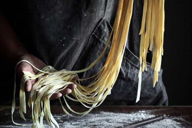 Cooking Art Brunelleschi with Unlimited Wine - Discover the Art of Italian Pasta in a Medieval Florentine Tower