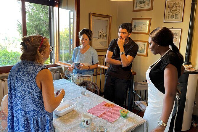 Cooking & eating with Locals in their home kitchen in Rome - An Authentic Roman Cooking Class in a Family Home