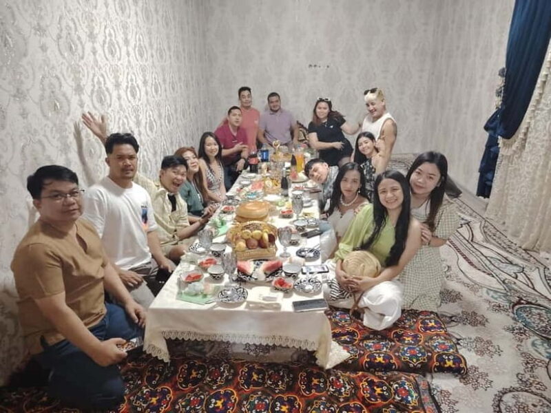 cooking traditional food in Samarkand with local people - A Deep Dive into the Samarkand Cooking Experience