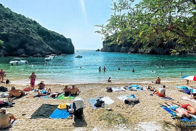 Corfu: Palaiokastritsa Swimming and Loggas Beach Sunset Tour - Key Points