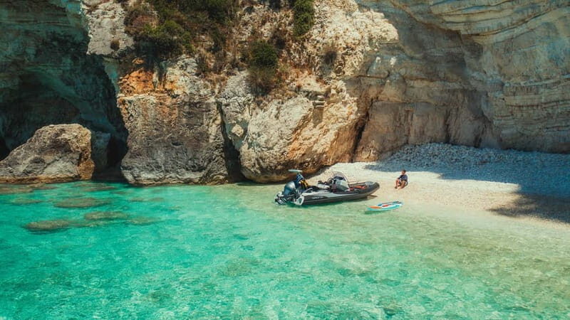 Corfu: Private Cruise to Paxos, Antipaxos & Blue Caves - Key Points