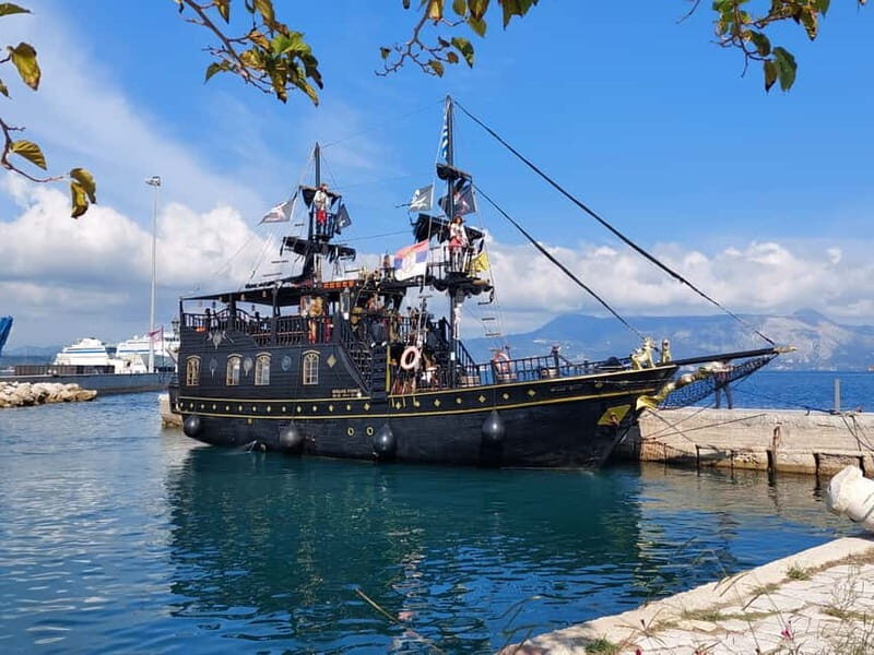 Corfu Town: 75 min. Pirate Ship Cruise around Corfu town - FAQ