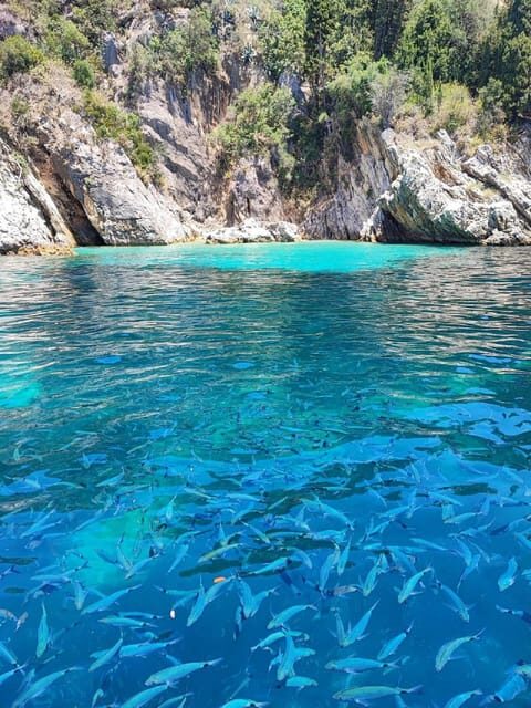 Corfu:Private Sailing Cruise to the Caves of northeast coast - Exploring the Sea Caves