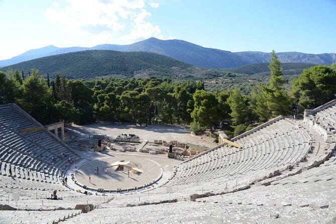 Corinnt Canal, Epidaurus, Nafplio and Mycenae, Private Day Tour - The Ancient Theatre of Epidaurus – A Masterpiece of Acoustics