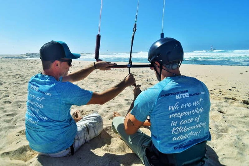 Corralejo: KITESURF BEGINNER COURSES. Semi-Private groups - Key Points