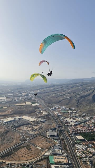 Costa Adaje: Paragliding from 1100m - Incredible landscape! - Key Points