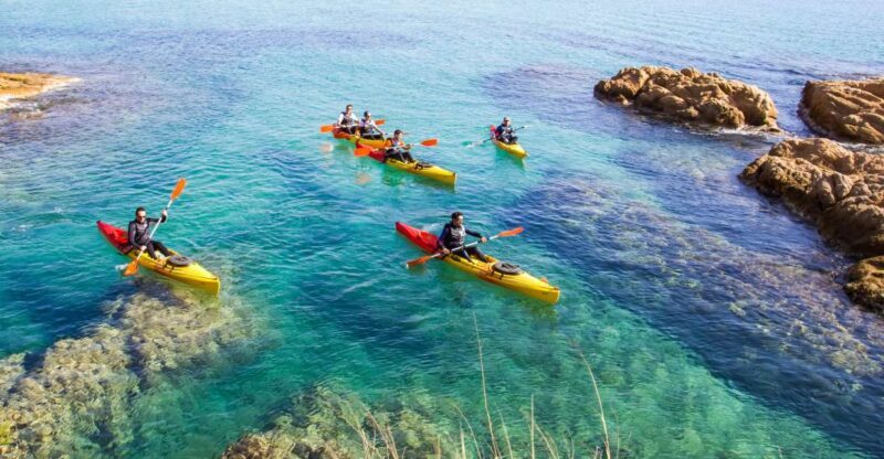Costa Brava: Sea Caves Kayaking and Snorkeling Tour - The Itinerary in Detail